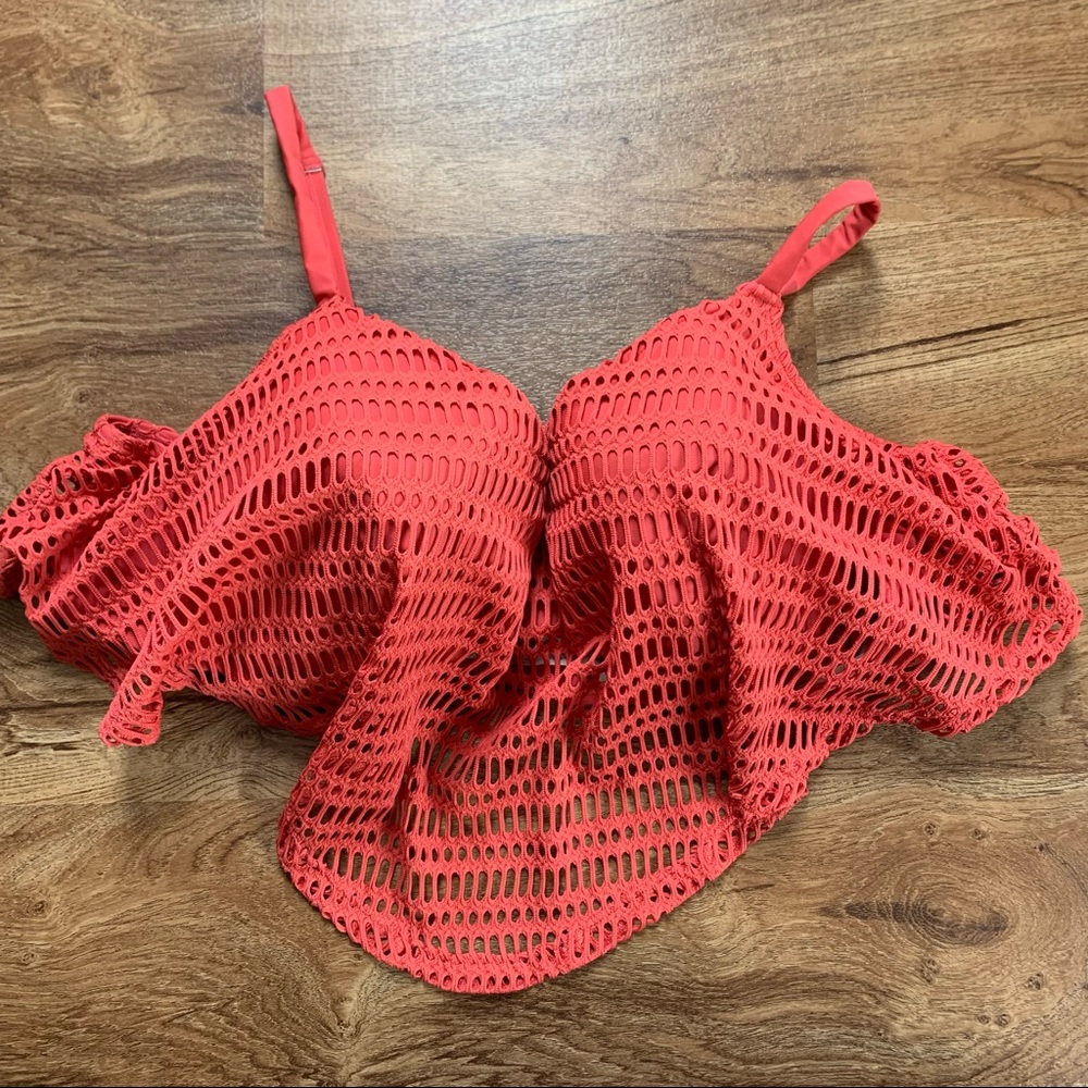 Swim by Cacique Balconette Underwire Swim Top Size 46D